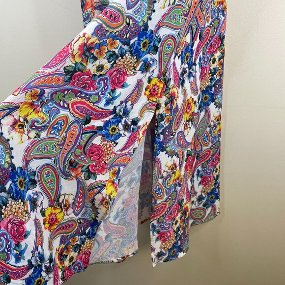 Aratta Silent Journey Womens Festival Maxi Dress Size S Hippie Boho Floral Flowy - Picture 13 of 16
